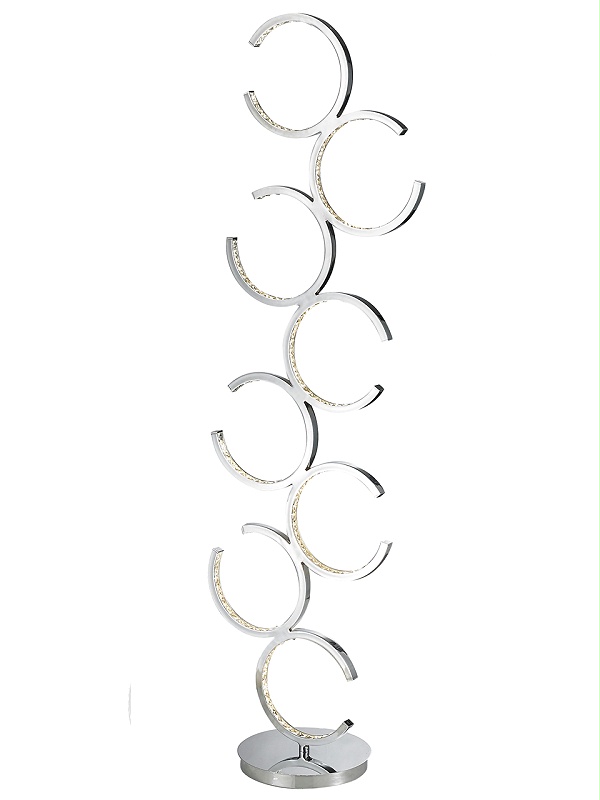 唯意照明定制水晶吊灯3503G5LBK